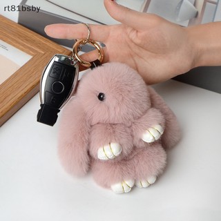 Móc Khóa Thỏ Nhồi Bông Đáng Yêu
