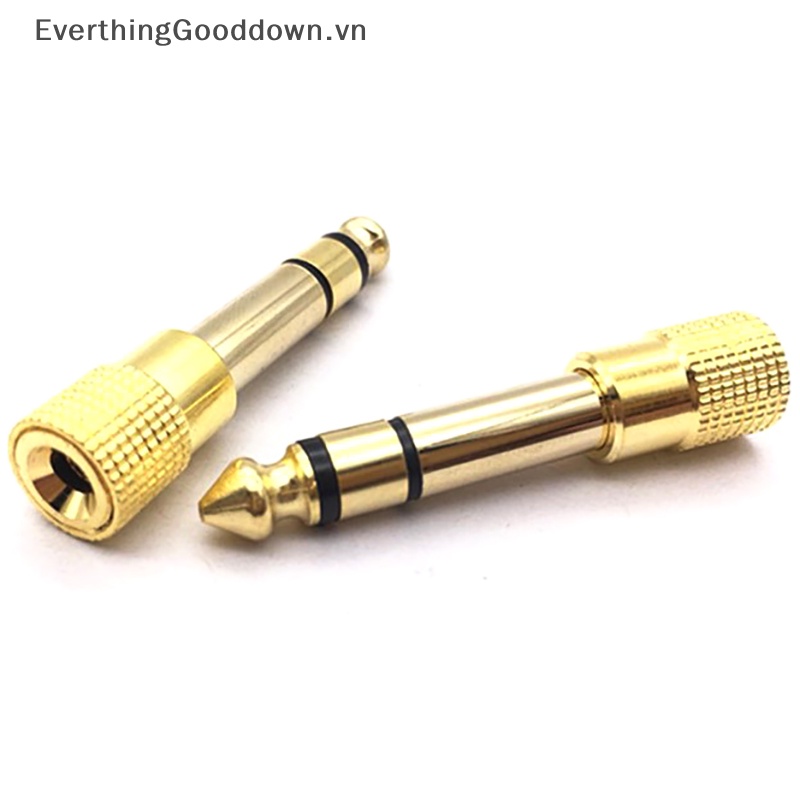 1 Giắc Cắm Chuyển Đổi Từ 6.5 6.35mm Male Sang 3.5mm Female vn