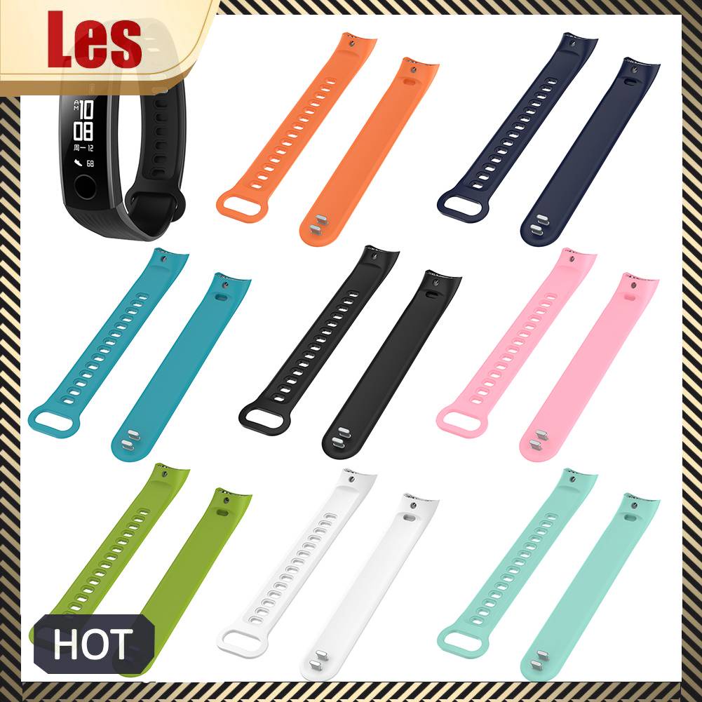 Dây Đeo Silicone Mềm Nhiều Màu Cho Đồng Hồ Thông Minh Huawei Honor 3