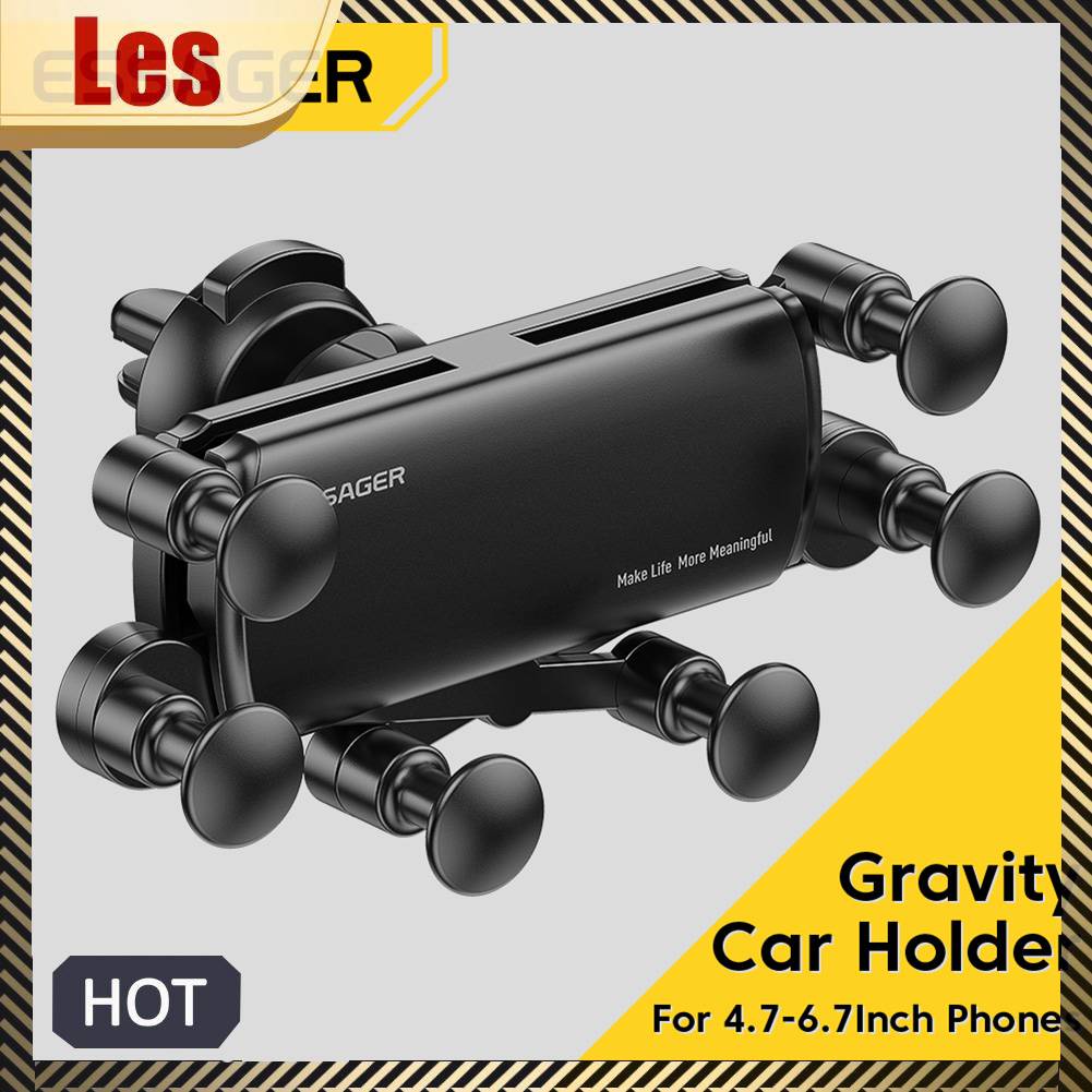 Essager Giá Đỡ Điện Thoại Gắn Lỗ Thông Gió Xe Hơi Chống Trượt Tiện Dụng