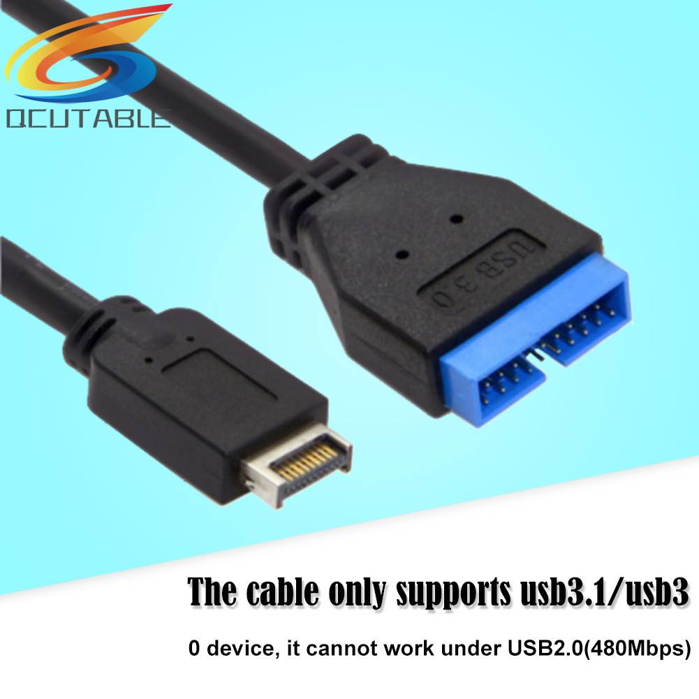 Dây Cáp Nối Dài Cổng Usb 3.1 20Pin 3.0 Cho Bo Mạch Chủ ASUS