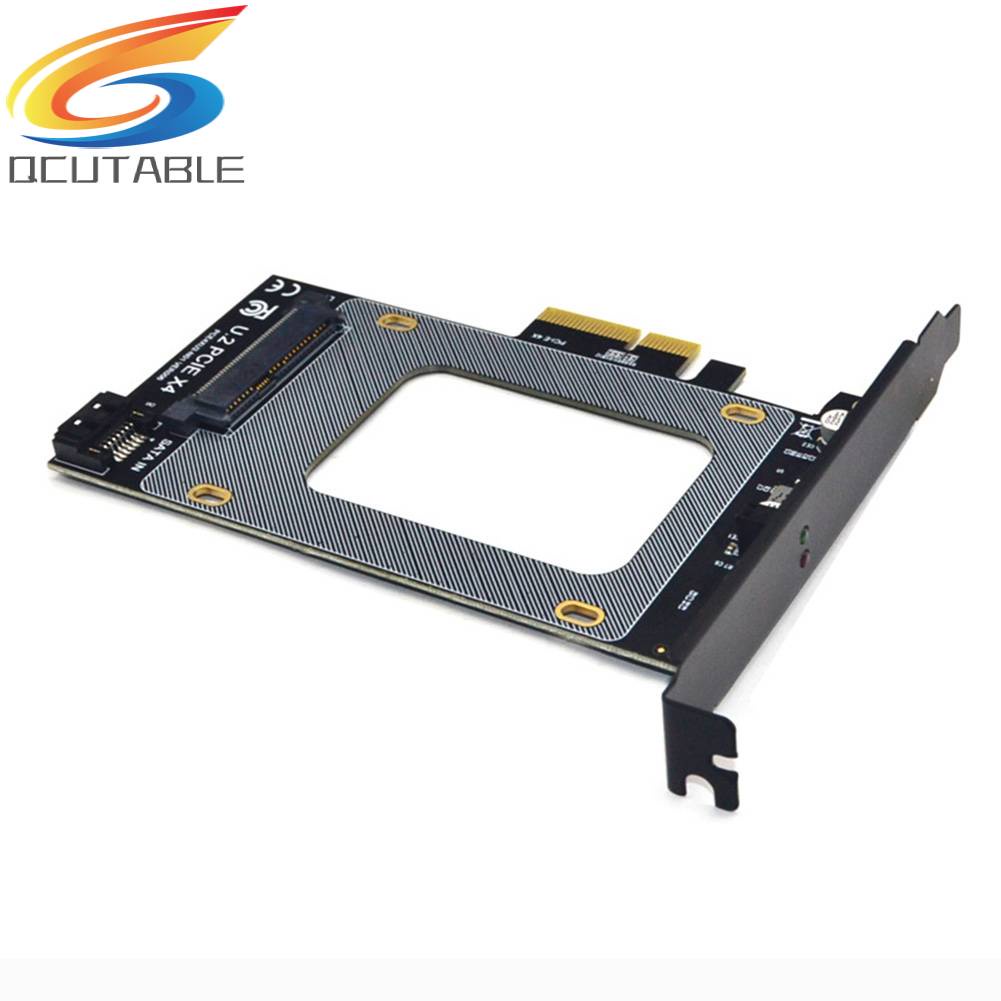 Thẻ Mở Rộng PCIE X4 3.0 U.2 Sang PCIE SFF-8639 Sang SATA SSD