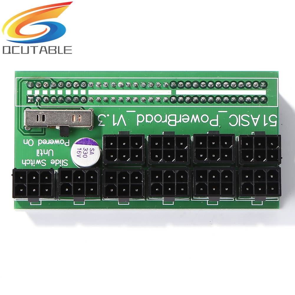 Bảng MạCh ChuyểN ĐổI 750W-1200W, 10 CổNg PCIe 6 Pin Cho DPS-800GB A