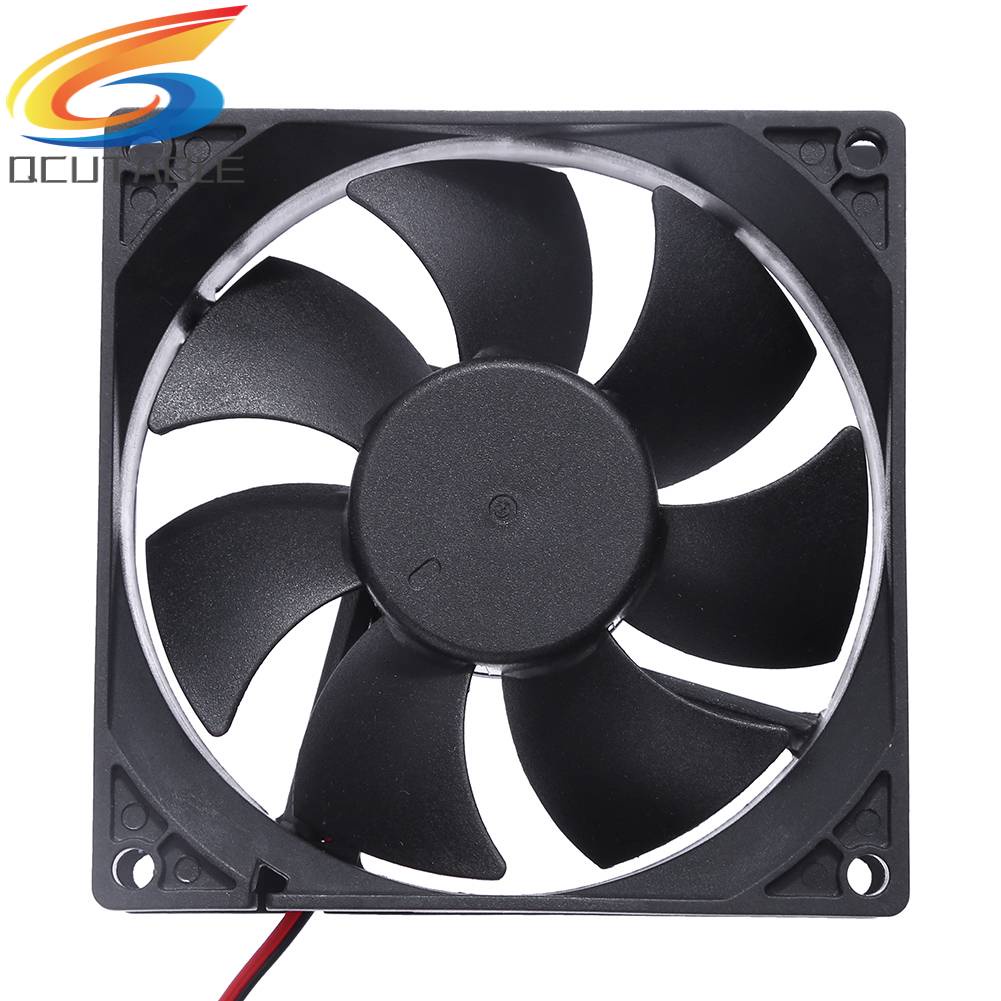 Yd- YD-Túi Đựng Đồ Dùng Tiện Lợi129025Quạt Tản Nhiệt 7 Cánh SM DC 12V 90x90x25mm Cho Máy Tính