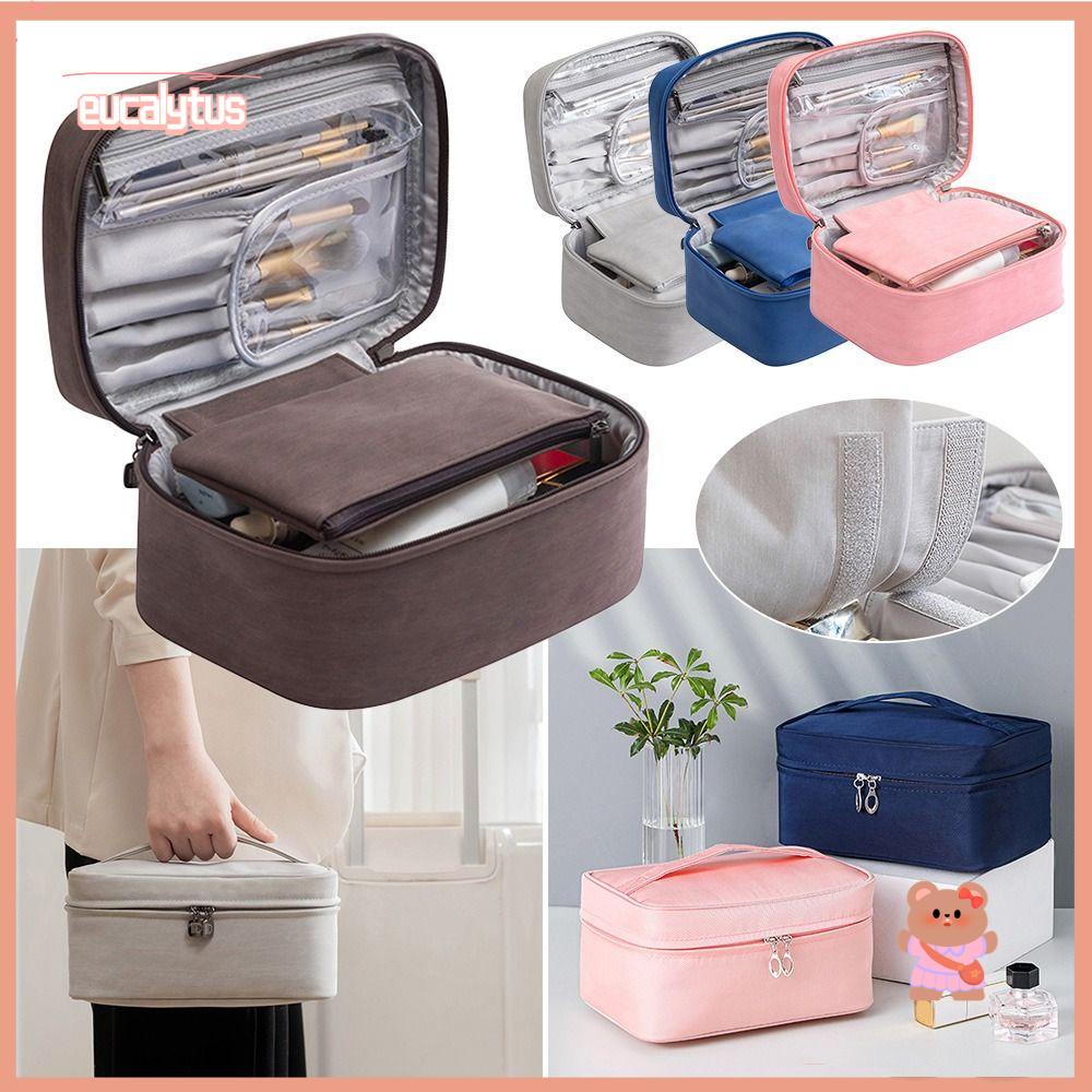 EUTUS Túi Đựng Mỹ Phẩm Khóa Kéo Chống Thấm Nước Đa Chức Năng Tiện Dụng