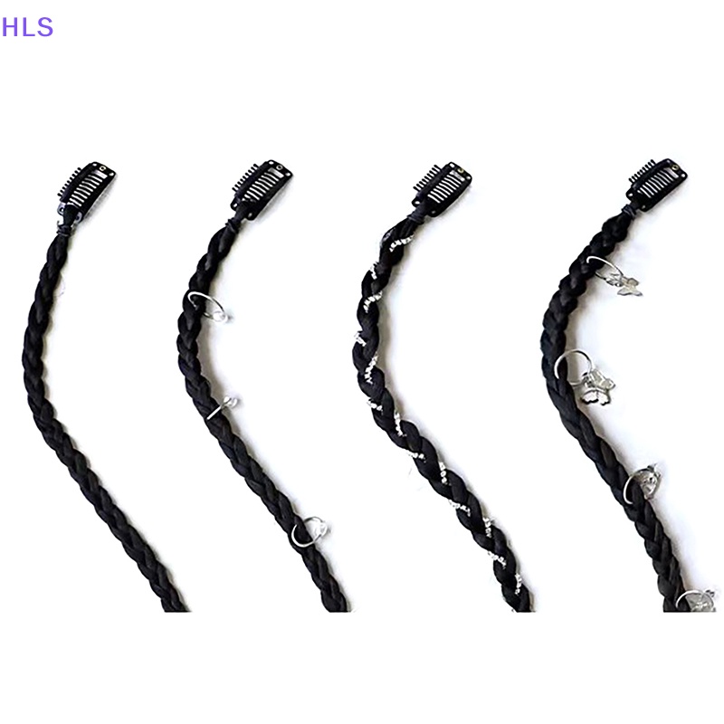 [HLS] Y2k Tóc Giả Thắt Bím Phong Cách Thời Trang Cá Tính Không Để Lại Dấu Vết Dành Cho Nữ