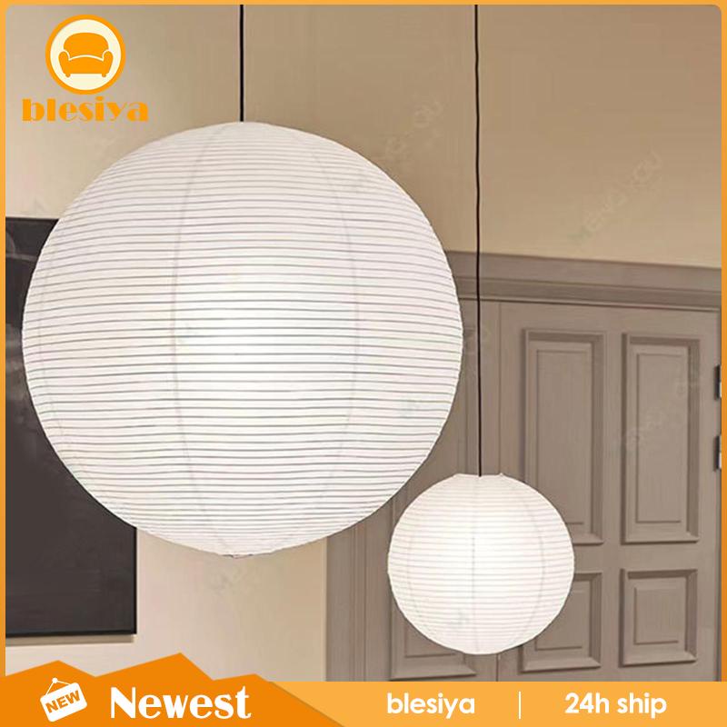 Chụp Đèn Hình Tròn Bằng Giấy 30cm Phong Cách Cổ Điển Độc Đáo Trang Trí Nhà Cửa