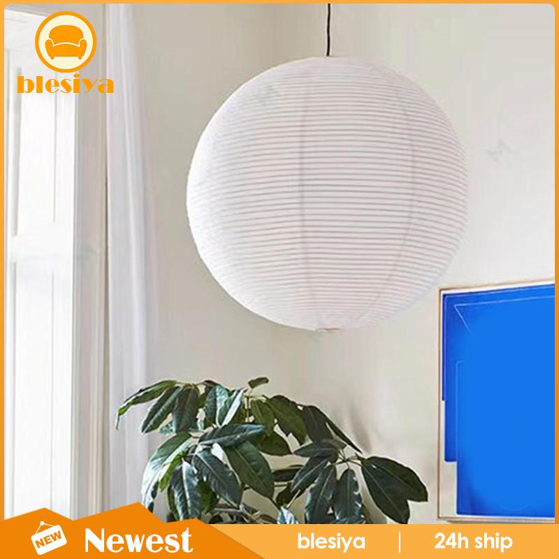 Chụp Đèn Hình Tròn Bằng Giấy 30cm Phong Cách Cổ Điển Độc Đáo Trang Trí Nhà Cửa