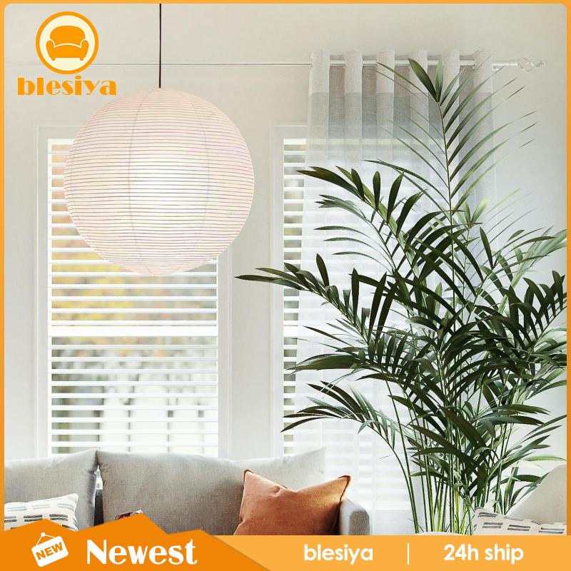 Chụp Đèn Hình Tròn Bằng Giấy 30cm Phong Cách Cổ Điển Độc Đáo Trang Trí Nhà Cửa