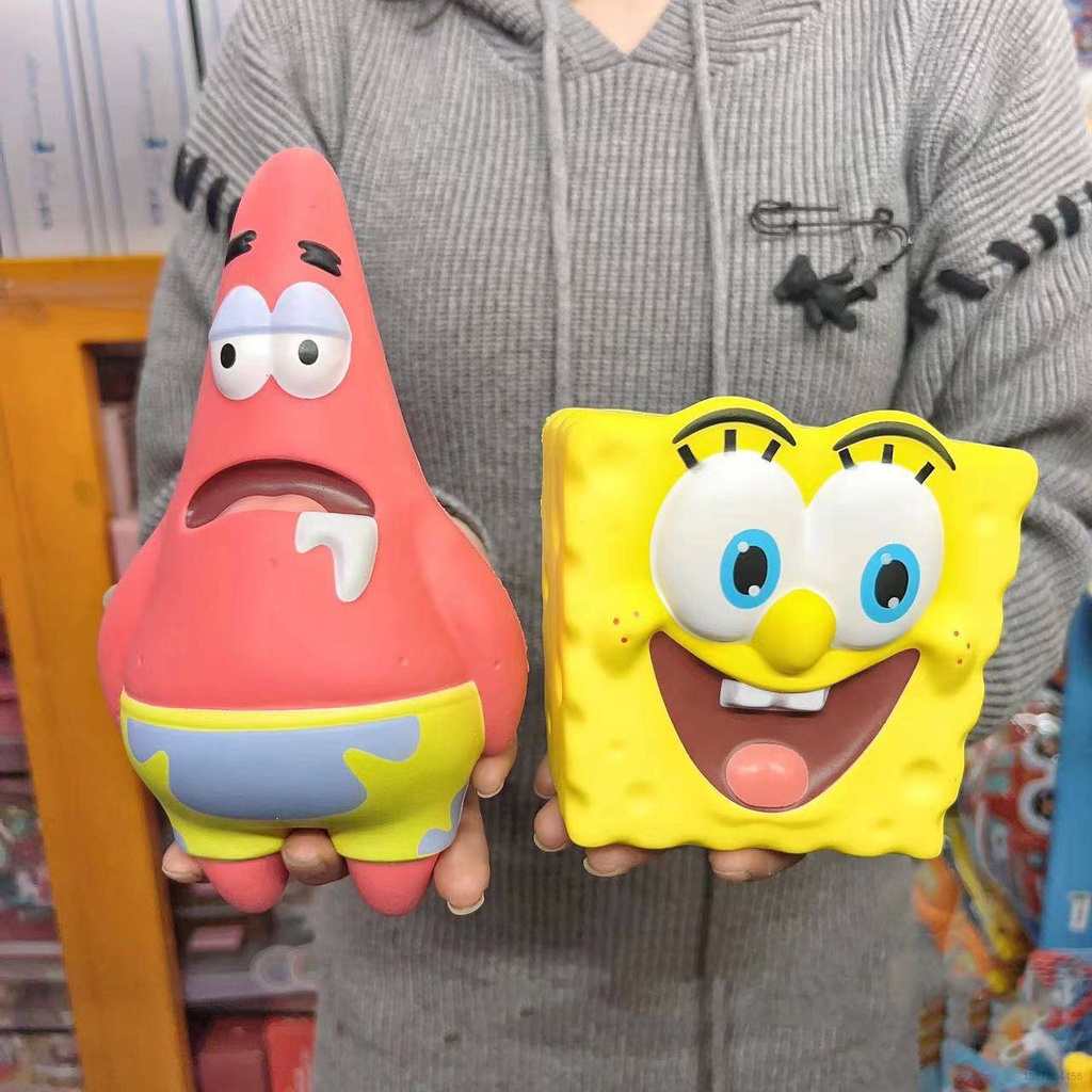 Đồ Chơi Bóp Hình SpongeBob Bằng PU Giúp Giải Tỏa Căng Thẳng