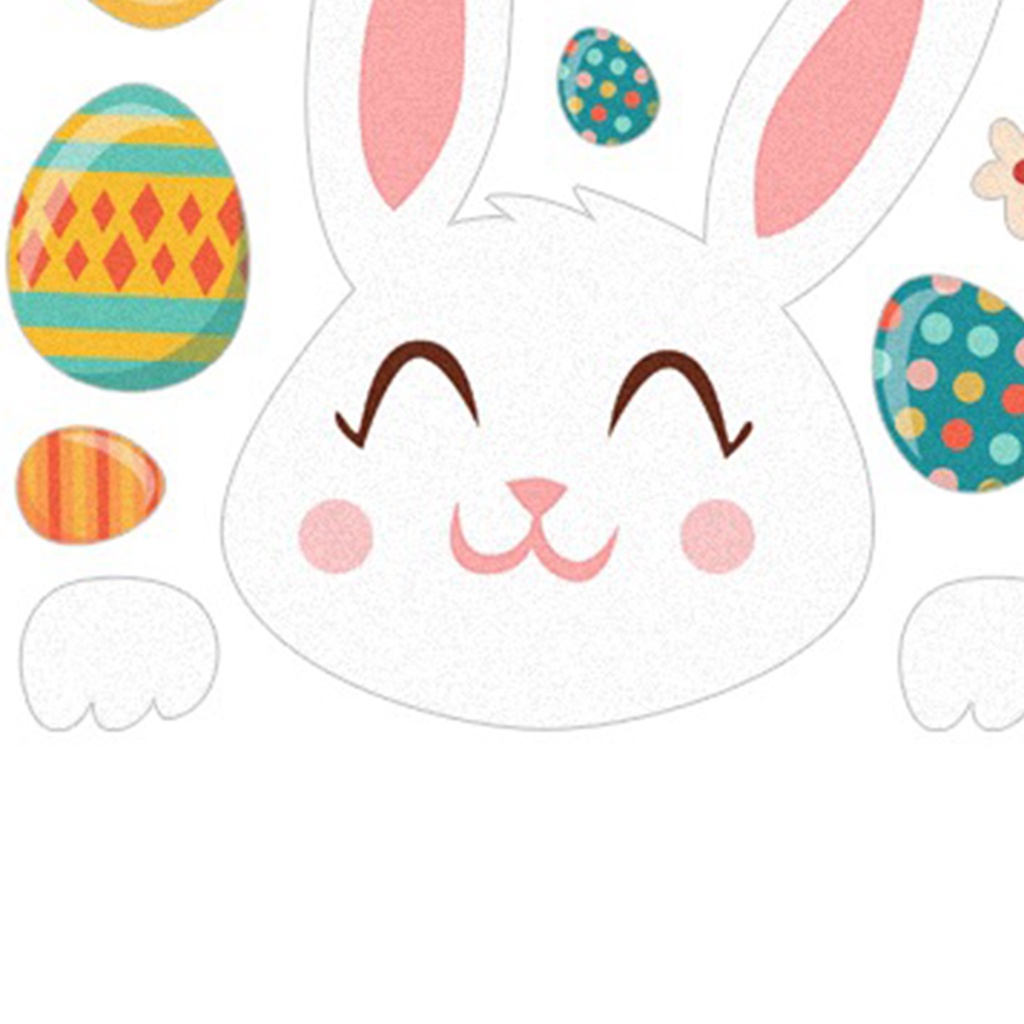 Sticker Dán Cửa Sổ Họa Tiết Hoạt Hình Dễ Thương Bắt Mắt 33x54cm