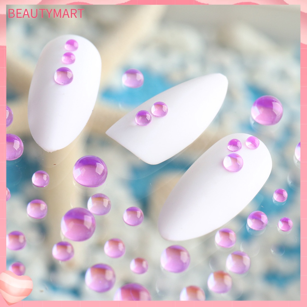 Hộp 6 Ngăn Đựng Hạt Tròn Dẹt Nhiều Màu Sắc Trang Trí Móng Tay Nghệ Thuật Cho Nữ