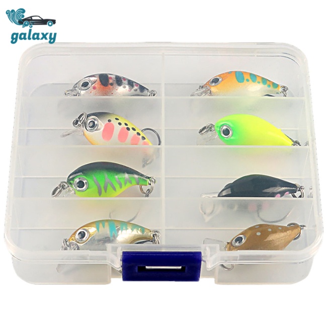 Galaxy Set Mồi Câu Cá Giả 3d 2.1g / 3.6cm Chuyên Nghiệp