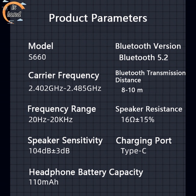 Tai Nghe Nhét Tai S660 Tws Bluetooth 5.2 Không Dây Cảm Ứng Ánh Sáng Điều Khiển Thể Thao