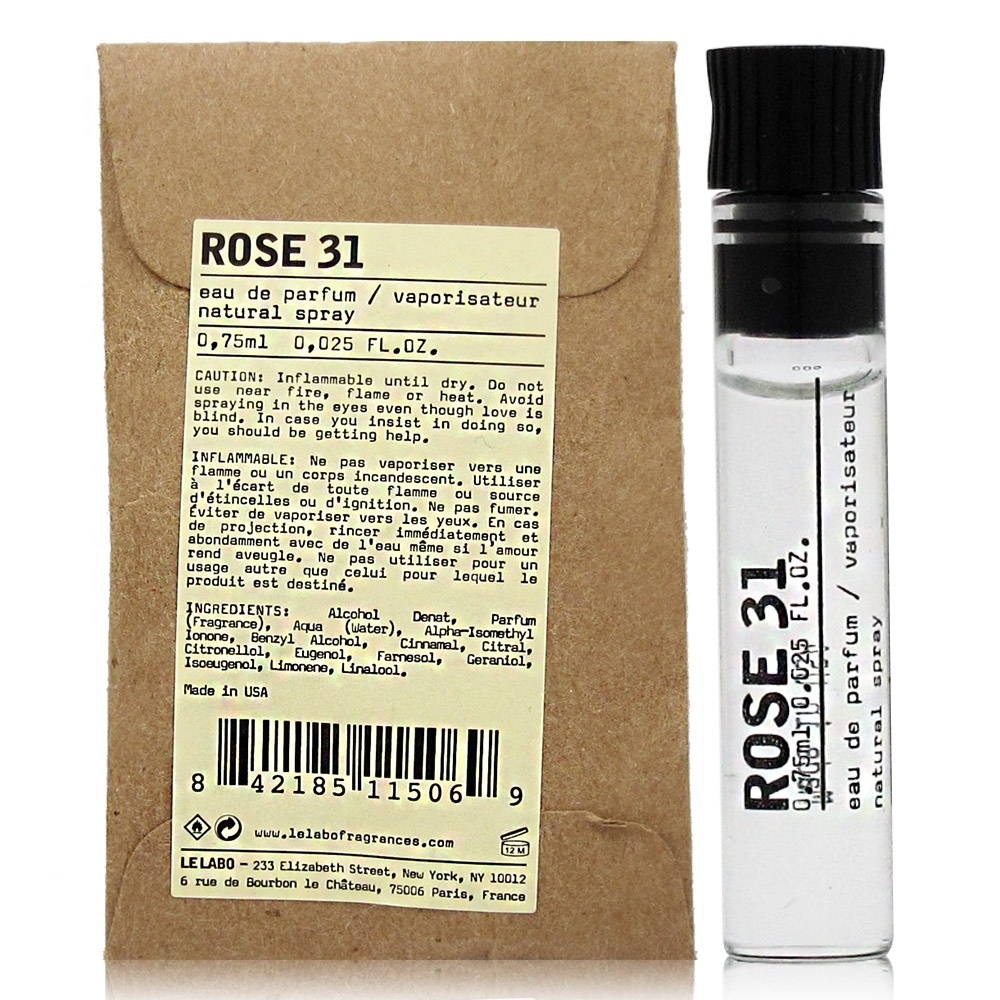 LE LABO - Nước hoa minisize dùng thử 0.75ml