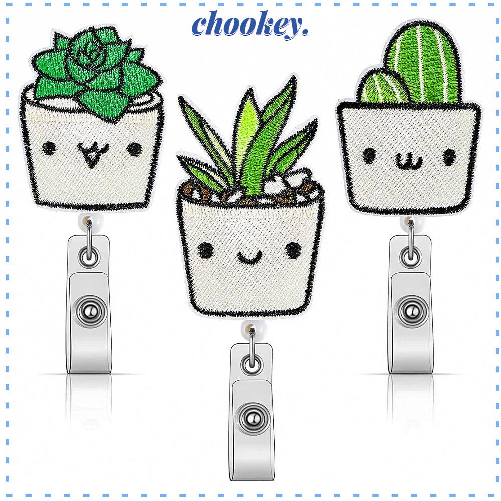 CHOOKEY Bộ 3 Móc Khóa Có Thể Thu Gọn Siêu Bền Tiện Dụng Cho Văn Phòng