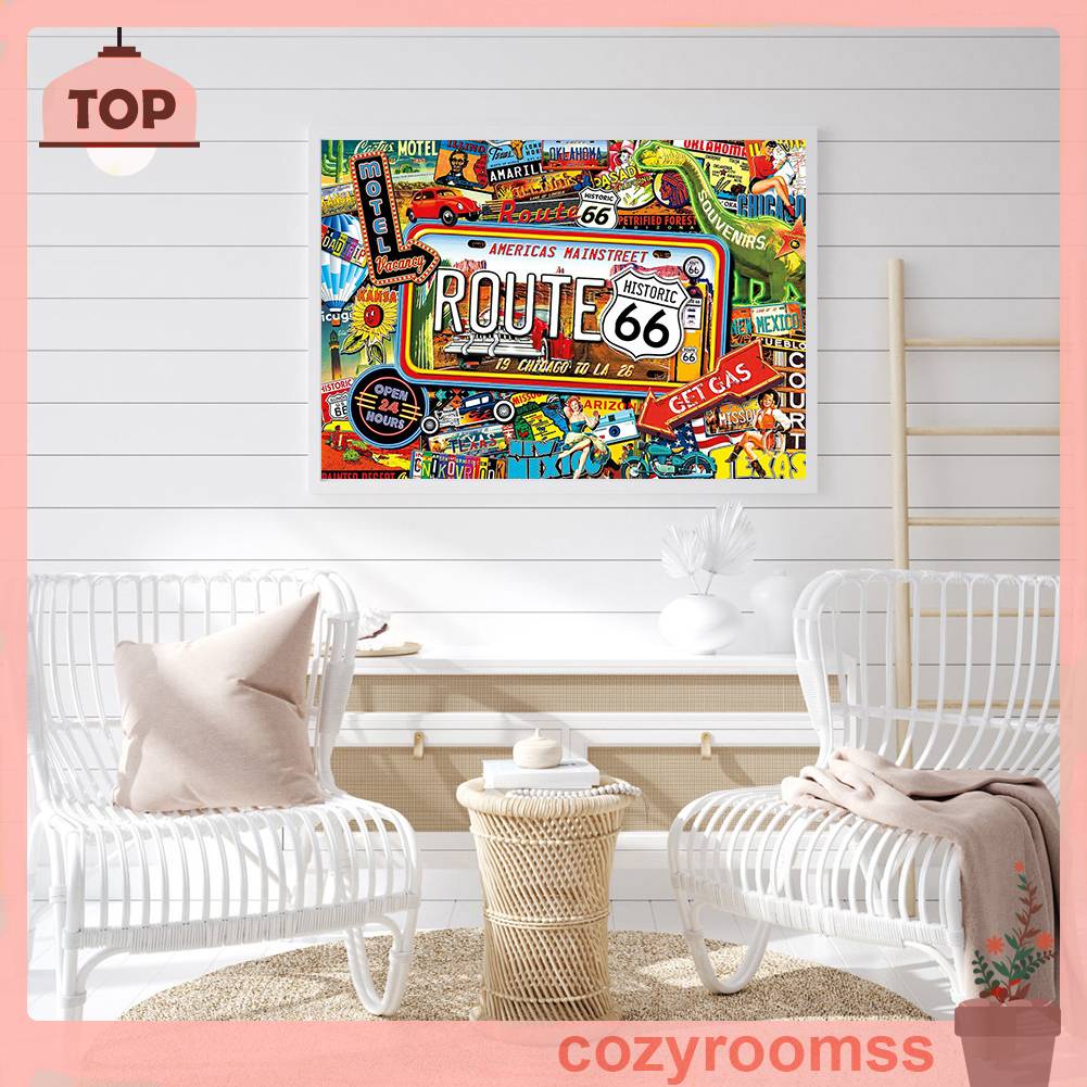 Tranh Đính Đá Kim Cương Toàn Bộ 5D DIY Hình Vẽ Quảng Cáo