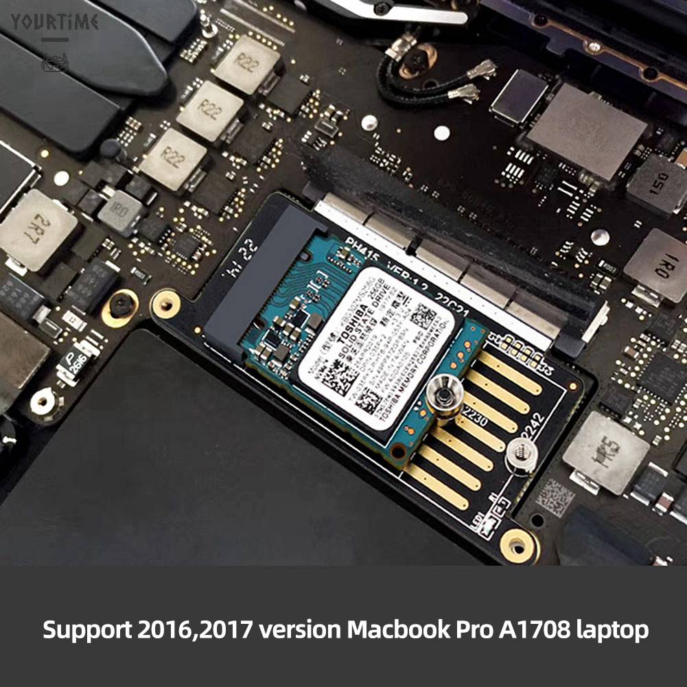 Thẻ Chuyển Đổi NVMe M2 SSD Cho MACBOOK PRO 2016 / 2017 A1708 2230 / 2242