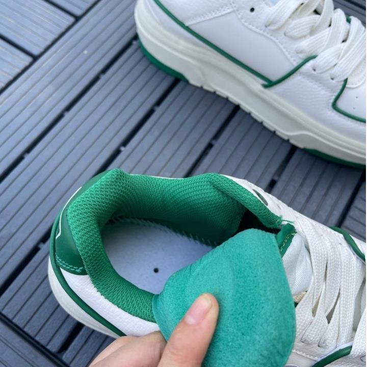 Giày Thể Thao Sneaker MLB Chunky NY Kẻ Xanh Lá, Hot Nhất 2022, Hàng SC Full Size Nam Nữ + Box