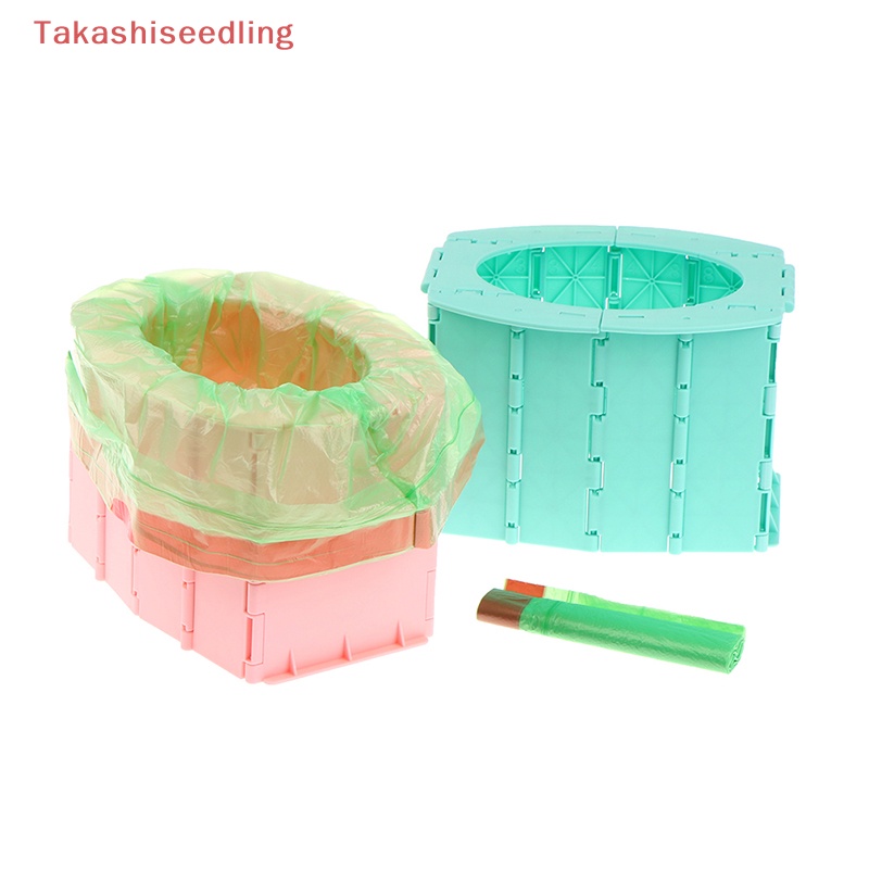 1 Bô Đi Vệ Sinh Khẩn Cấp Gấp Gọn Bằng ABS Cứng Dành Cho Trẻ Em