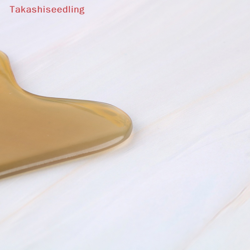 (Takashiseedling) Tấm Cạo Mát Xa Bằng Sừng Ox Tự Nhiên Chăm Sóc Sức Khỏe