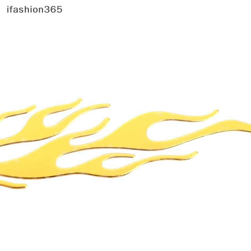 Decal Vinyl Phản Quang Họa Tiết Ngọn Lửa 3d 20 * 4CM Trang Trí Xe Hơi Xe Máy