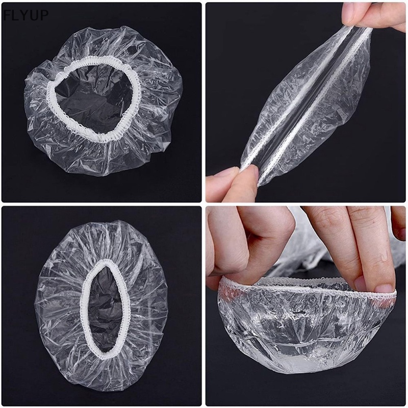 Set 100 Nút Bịt Tai Chống Nước Khi Tắm / Nhuộm Tóc Tiện Dụng vn