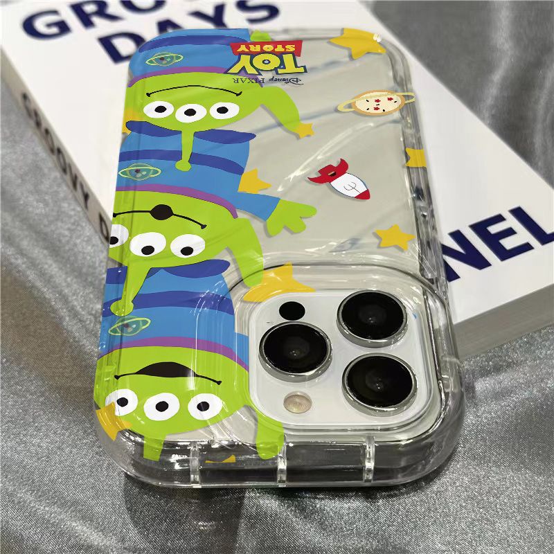 Ốp Điện Thoại Mềm Trong Suốt Hình Ba Mắt Dễ Thương Cho Iphone 11 8 / Sins1312 Xr Plus 14 Pro Max 7