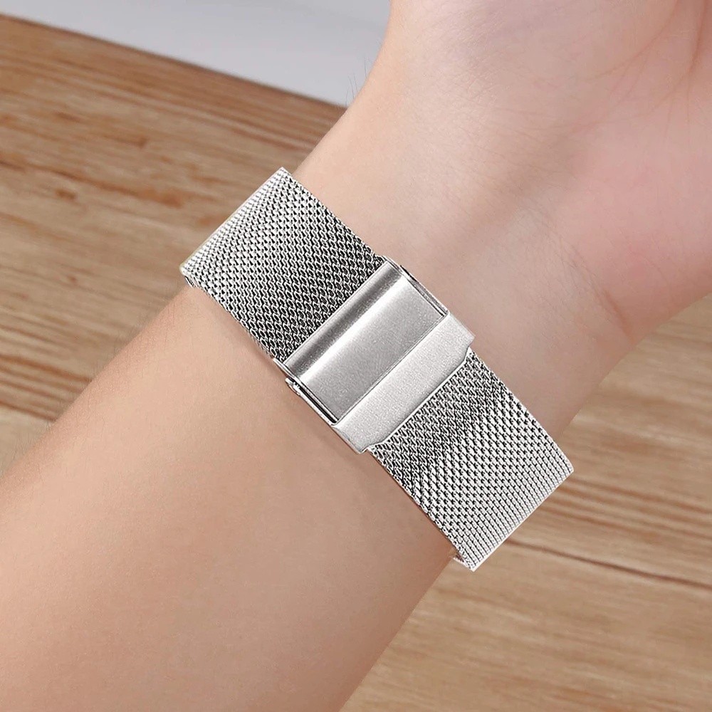 Dây Đeo Dạng Lưới 22mm Cho Đồng Hồ COLMI P71 P68 P60 COLMI P68 P60