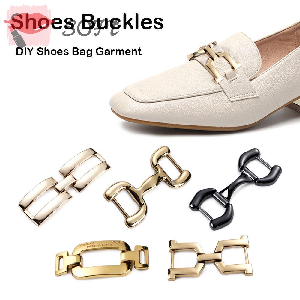 SOFTNESS Phụ Kiện Khóa Kim Loại Trang Trí Thắt Lưng Quần Áo