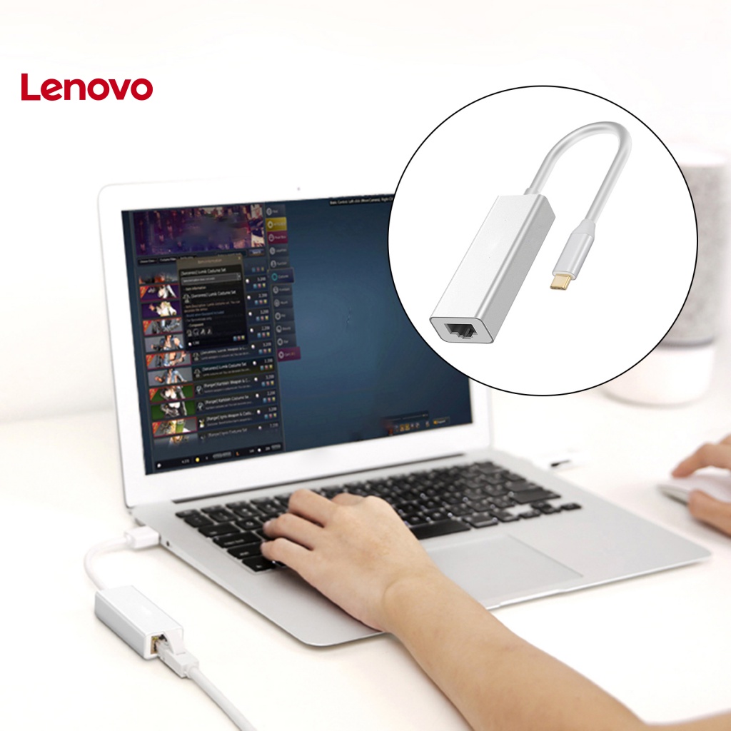 Bộ Chuyển Đổi Mạng Hoa Hướng Dương Tốc Độ Cao Tương Thích Với Gigabit Ethernet Trình Điều Khiển Dữ Liệu Type-C Sang RJ45 Ethernet