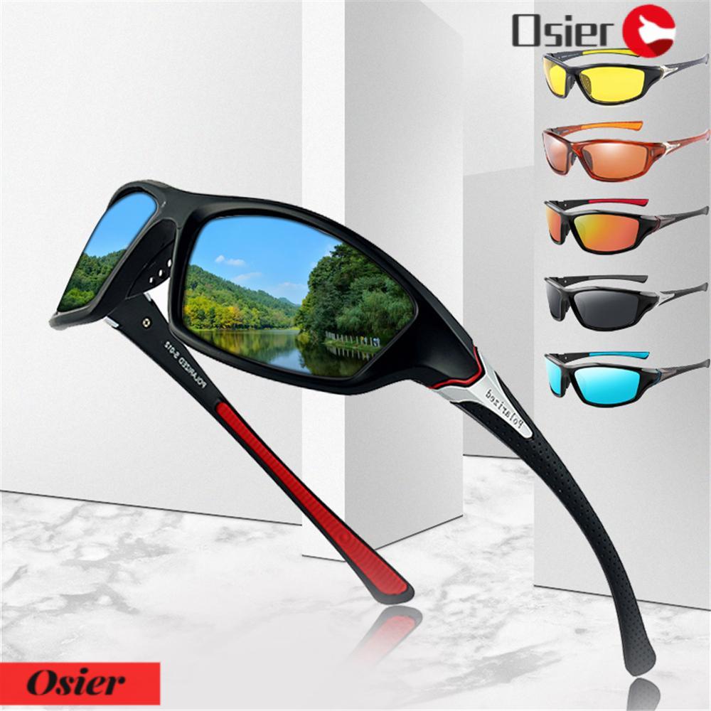 OSIER1 Kính Mát Phân Cực Lái Xe / Đạp / Câu Cá Cổ Điển Cho Nam Và Nữ