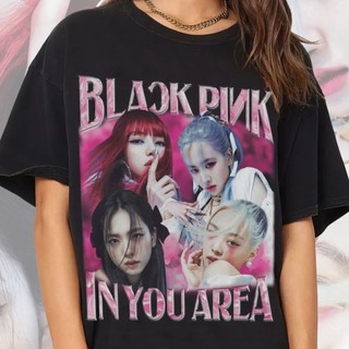 BLACKPINK Black Pink Áo phông Black Pink - Áo thun unisex in hình nhóm Black Pink cực ngầu
