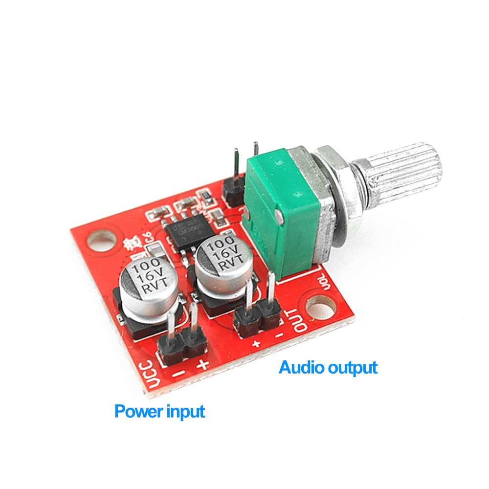 RIRIHI Bảng Mạch Khuếch Đại Âm Thanh Micro DC4-12V LM386 Chuyên Dụng