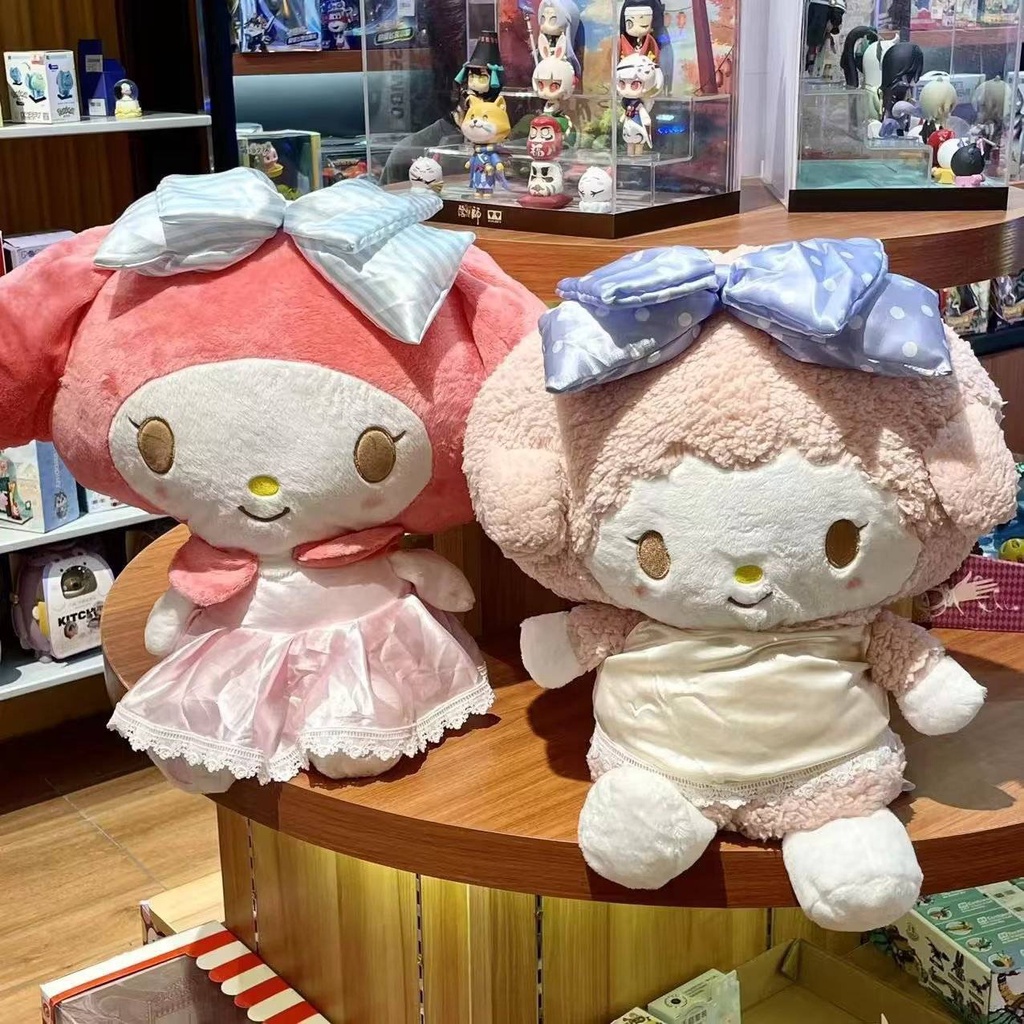 Búp Bê Đồ Chơi Nhồi Bông Hình Chú Cừu Sanrio Melody 55cm Màu Hồng Dành Cho Bé Gái