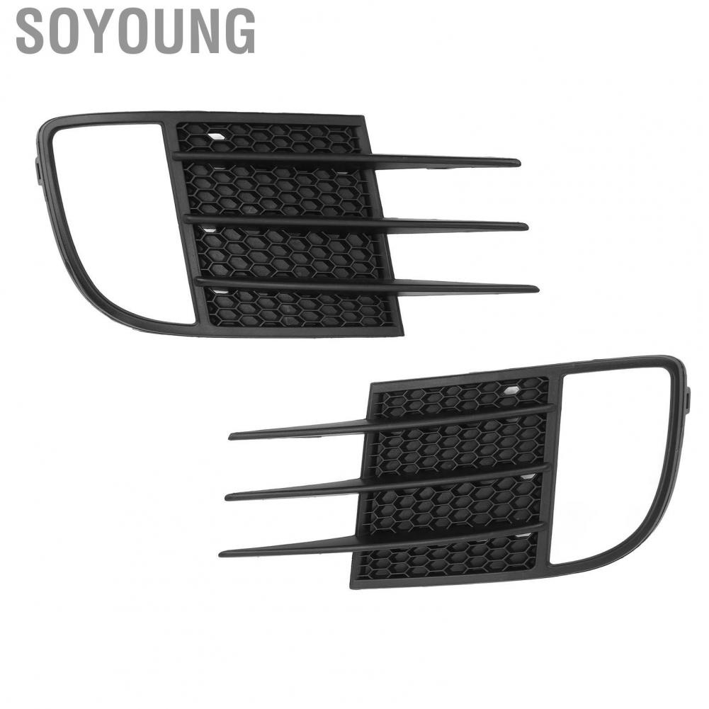 Soyoung Fog Light Grille Cover Grill Front Left High Hardness 5K0853666C Strong Protection for Mk6 GTD