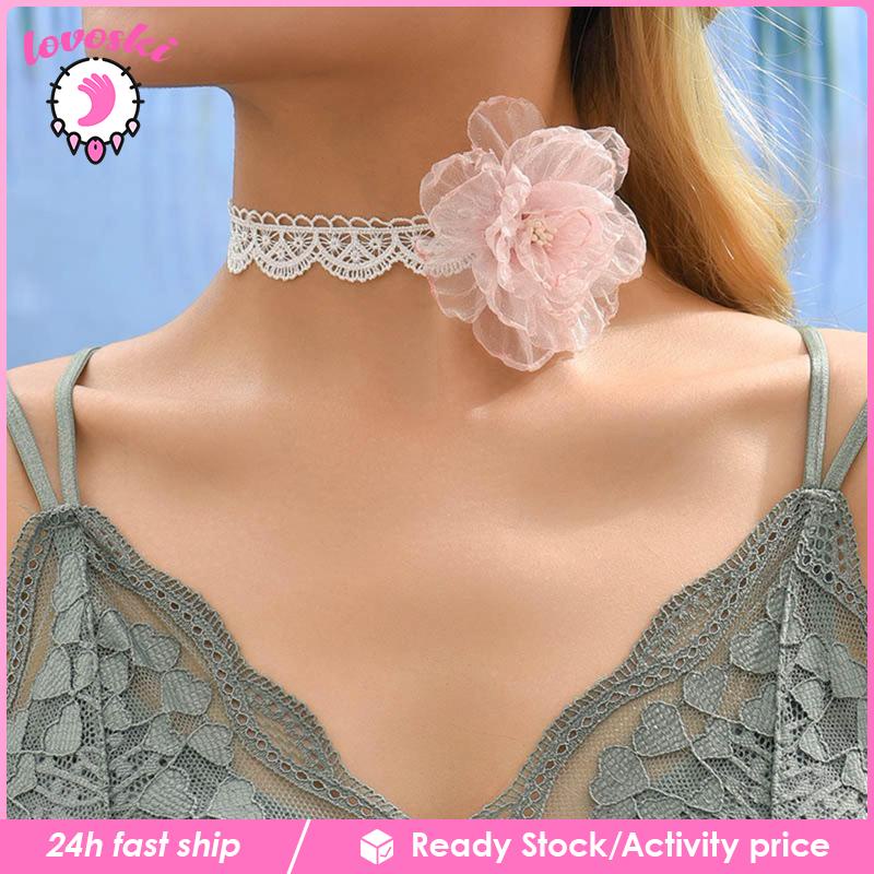 Choker Ren Hoa Cho Cô Dâu