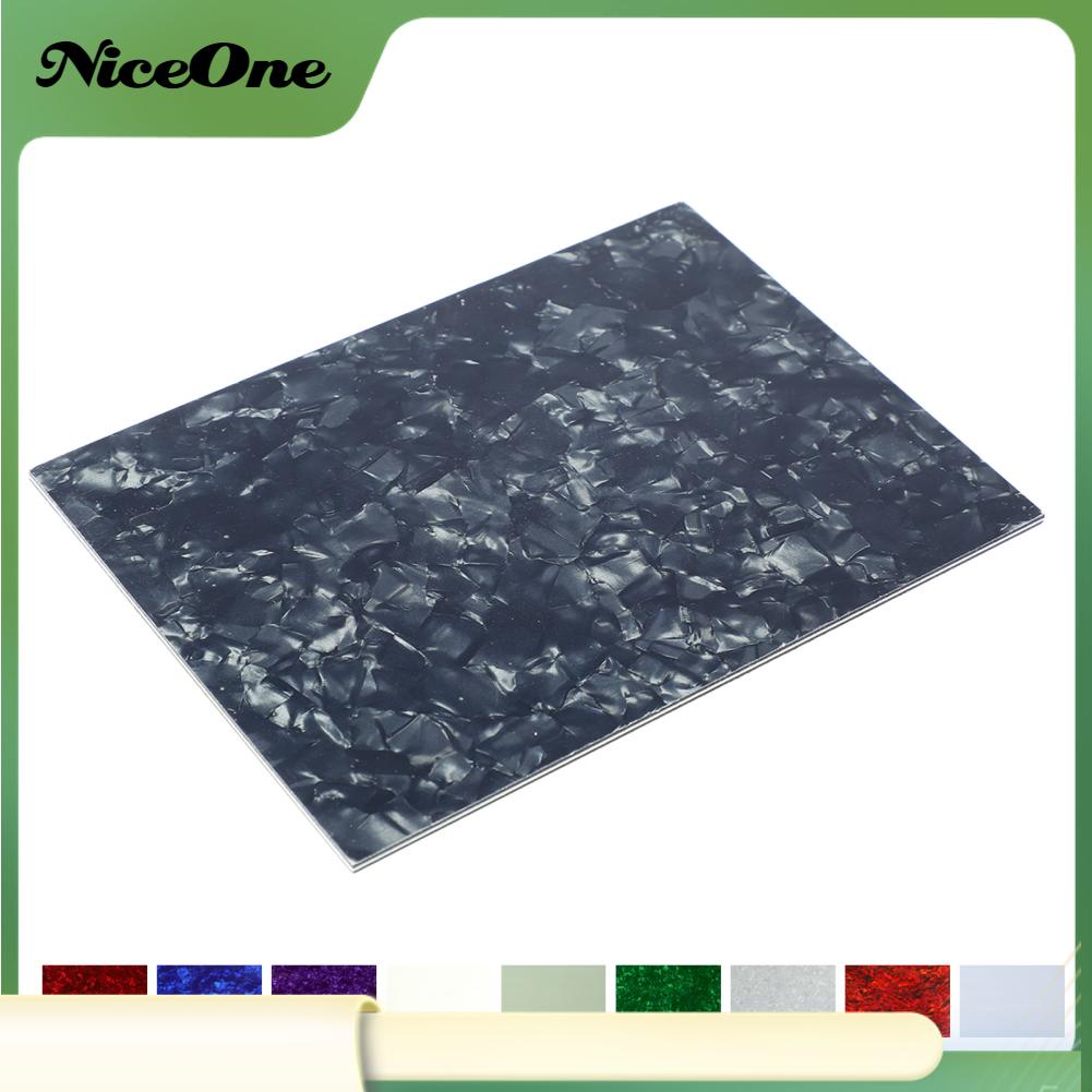 NiceOne Đàn Guitar Pickguard PVC Celluloid Di Động Bass Điện Xước Đĩa Bao Ốp Lưng Tấm