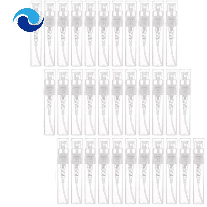 Set 120 Chai Nhựa Rỗng Trong Suốt Dạng Xịt 3Ml Mini Đựng Mỹ Phẩm