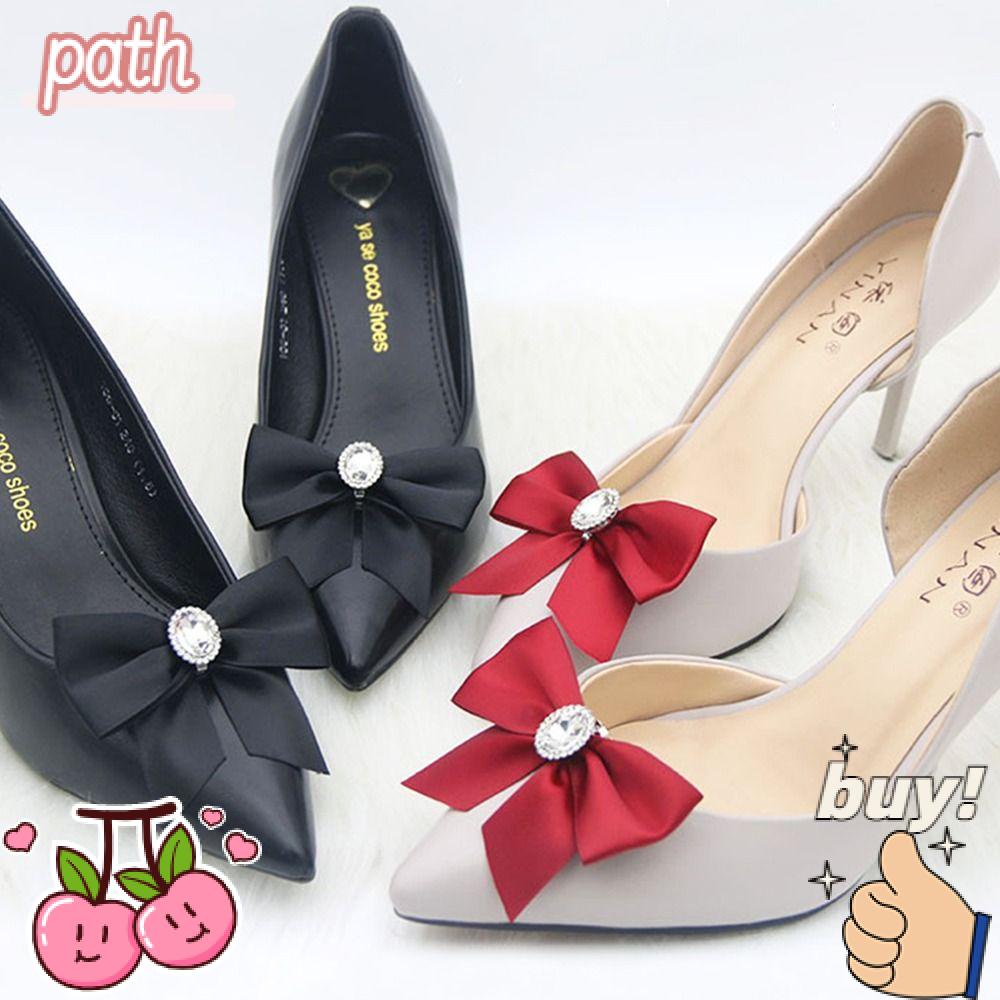 PATH 1 Khóa Trang Sức Hình Giày Cao Gót Đính Nơ