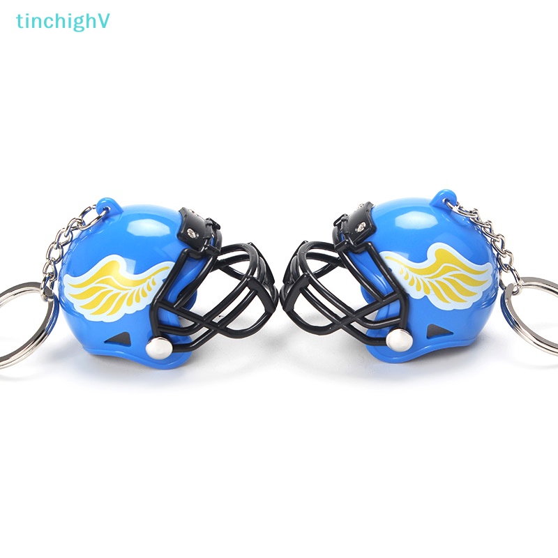 [TinchighV] Móc Khóa Hình Cầu Thủ Bóng Bầu Dục Mỹ Mũ Bảo Hiểm Cho Túi Xách Thể Thao Trang Sức [Mới]