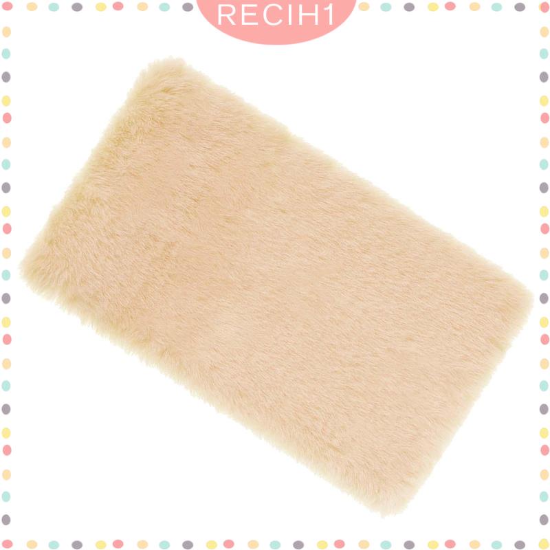 Thảm Lông Mini Lót Sàn Trang Trí Nhà Búp Bê Tỉ Lệ 1: 12