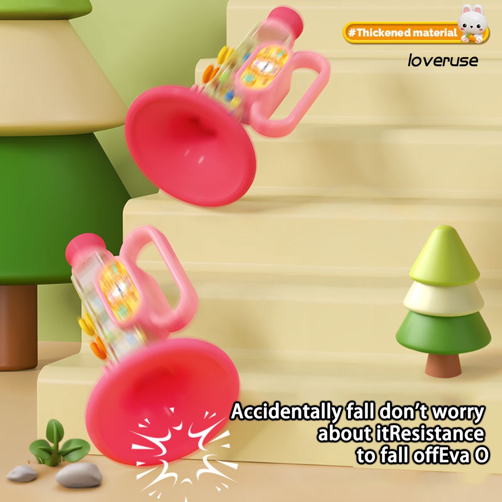 Kèn Đồ Chơi Mini Hình Thỏ Có Dây Đeo Nhiều Màu Sắc Cho Trẻ Em