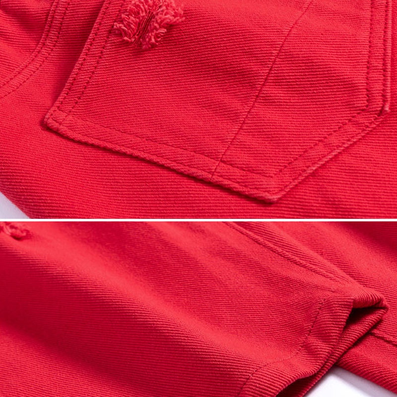 Quần Jean Dài Lưng Cao Dáng Ôm Thêu Họa Tiết Thời Trang Mùa Hè 2023 Cho Nữ