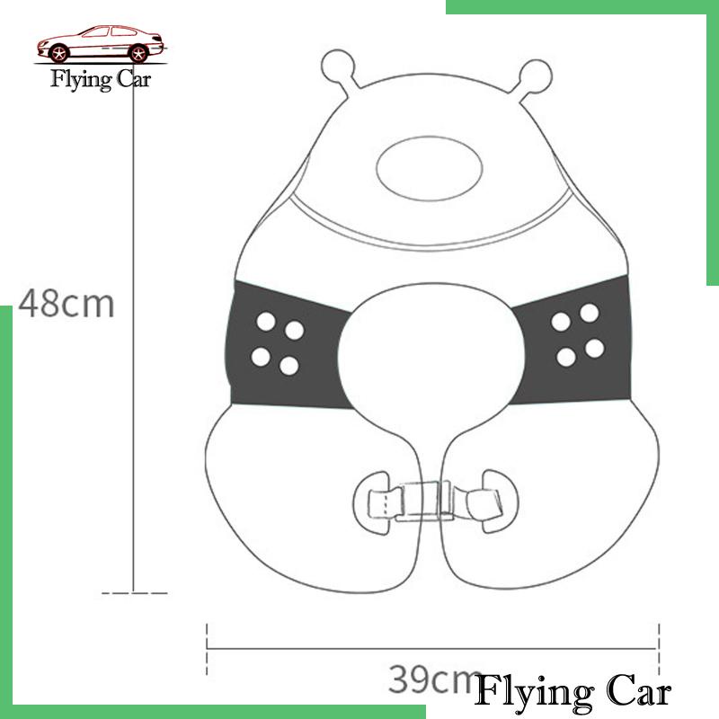 Phao Bơi Màu Trơn Mềm Mại Có Mái Hiên Cho Bé Trai