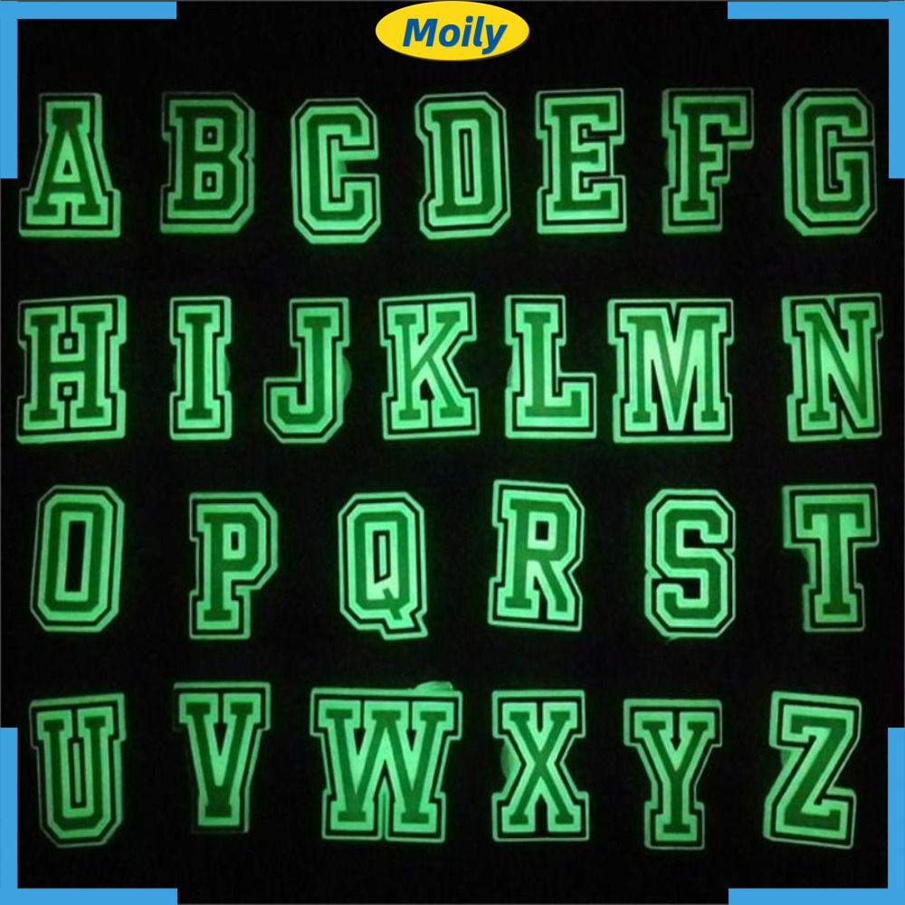 MOILYVN Phụ Kiện Trang Trí Giày Cho Bé Hình Chữ Cái Và Số