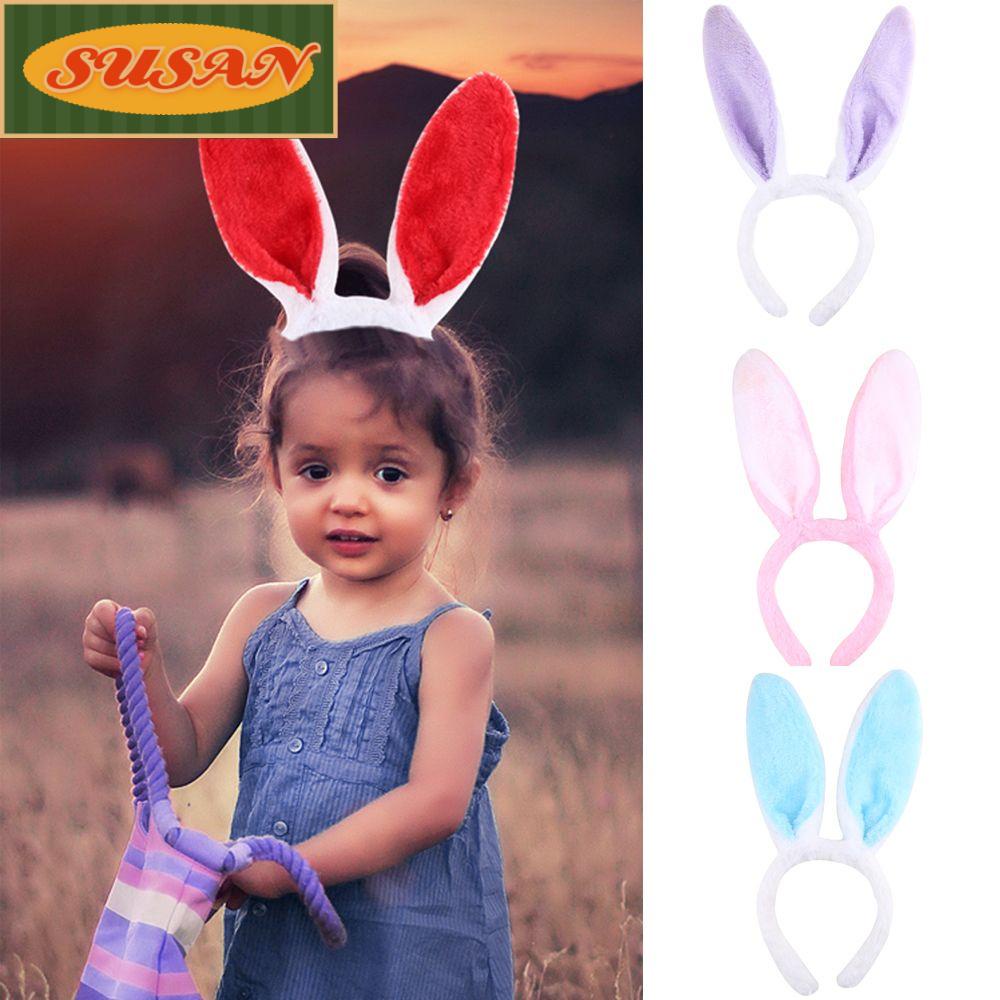 SUSANS Băng Đô Tai Thỏ Dễ Thương Cho Nữ