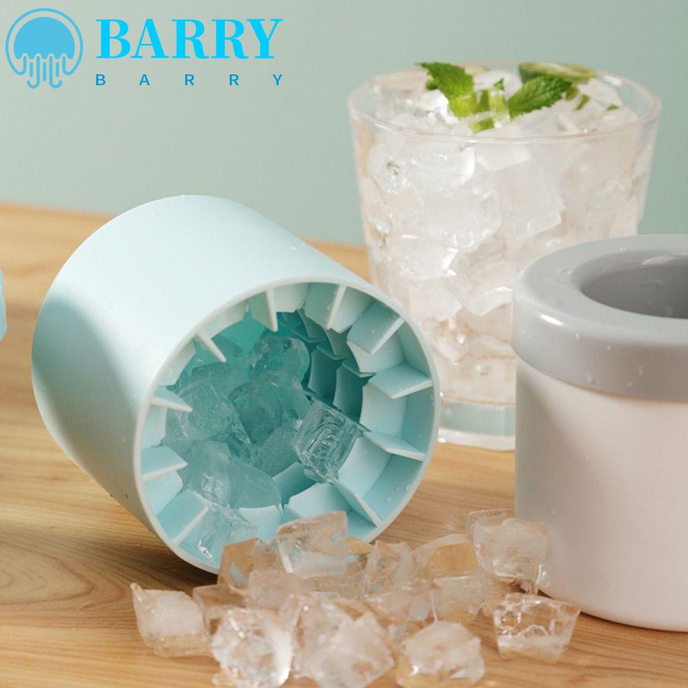 BARRY Hộp Làm Đá Hình Trụ Tròn Di Động Tiện Dụng