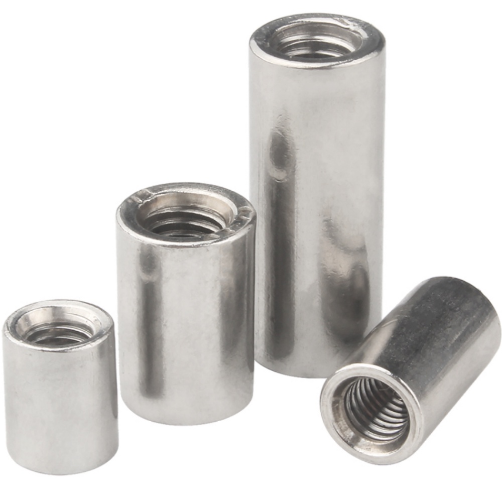 Đai Ốc Hình Trụ Nối Dài SUS304 M8M10M12M20 Chuyên Dụng