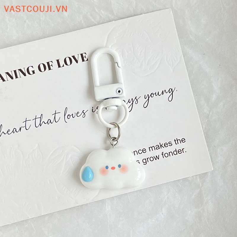 Móc Khóa Hình Đám Mây VASTJI Ins Dễ Thương Sáng Tạo Dành Cho Nữ